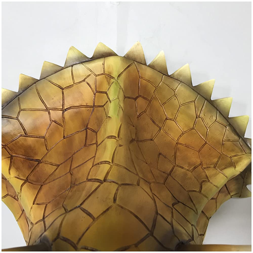 YXCQHZM Triceratops ściana głowa wisząca dekoracja ścienna rzeźba tablica figurka realistyczna prehistoryczna jurajski dinozaur replika ziemi przed czasem epoka lodowcowa dinozaury