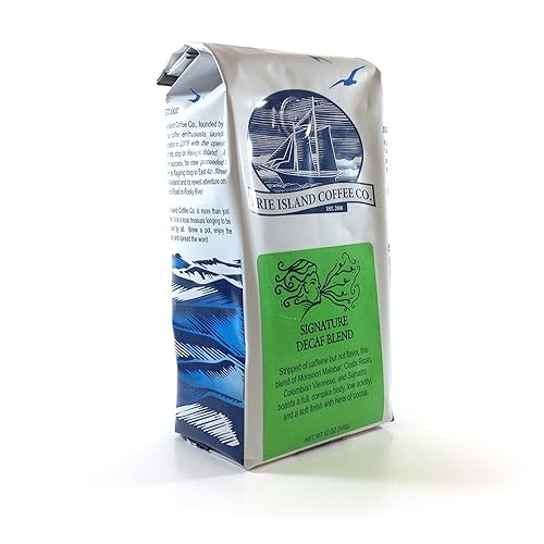 Miniatura 7 de Erie Island Jamaican Me Crazy - Café molido con sabor mezclado con licor mexicano, sabor a caramelo y vainilla, tostado ligero, molido de 12 onzas