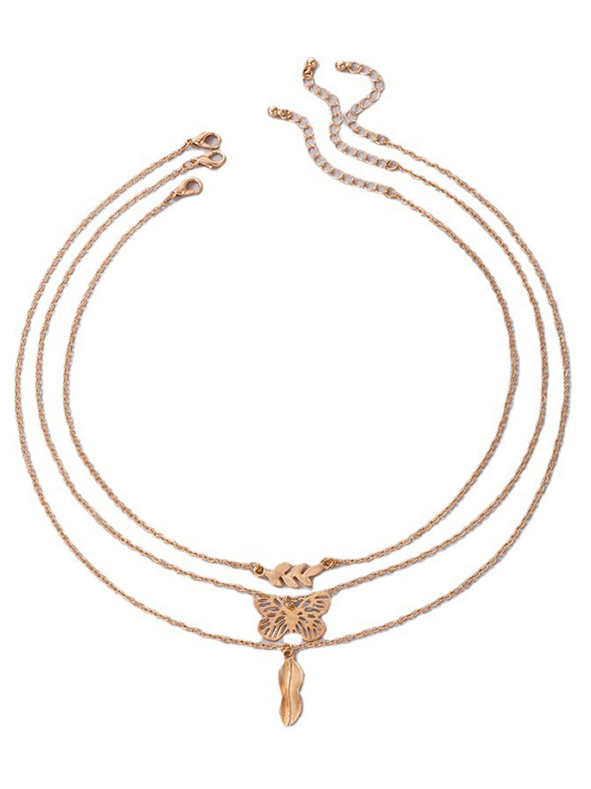 Scintillare By Sukkhi Splendid Gold Plated Multi Layered Necklace for Women (B0C5JHBGQT) Amazon Price History, Amazon Price Tracker