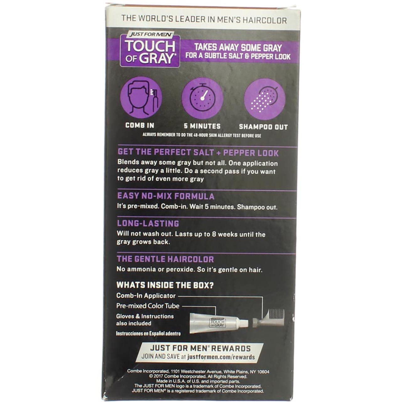 Amazon.com: JUST FOR MEN Touch of Gray Haircolor T-35 Medium Brown, 1 Each  ( Pack of 2 ) : Beauty & Personal Care
