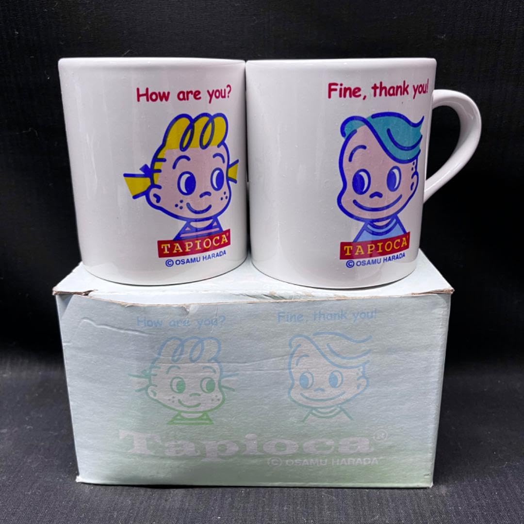 Amazon.co.jp: ▽前Gc12 オサムグッズ マグカップ ペアセット タピオカ 