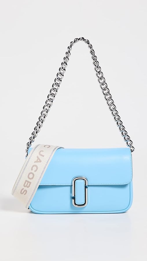 Marc Jacobs Women's The J Marc Shoulder Bag, Air Blue, One Size