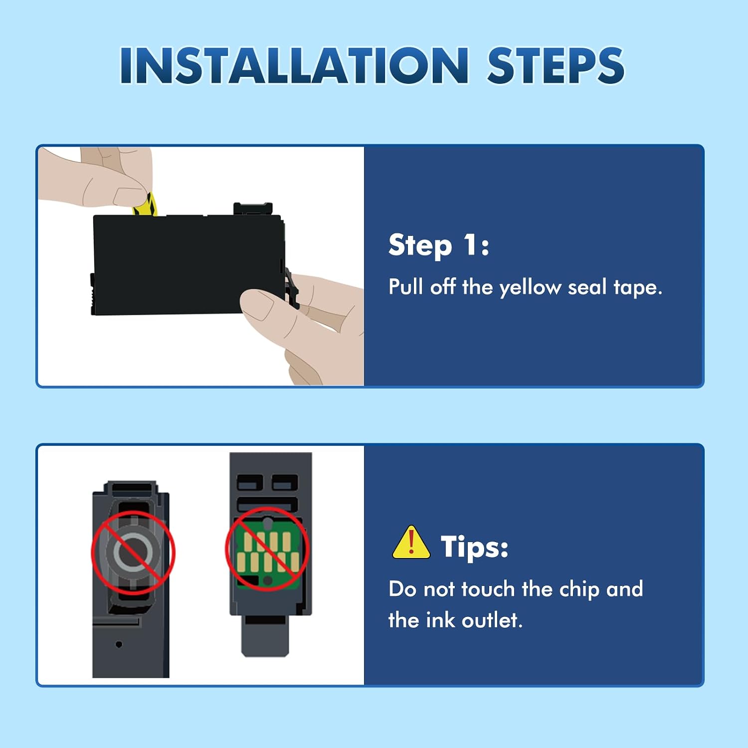 Remanufactured Replacement for 812XL Ink Cartridges Combo Pack for Epson