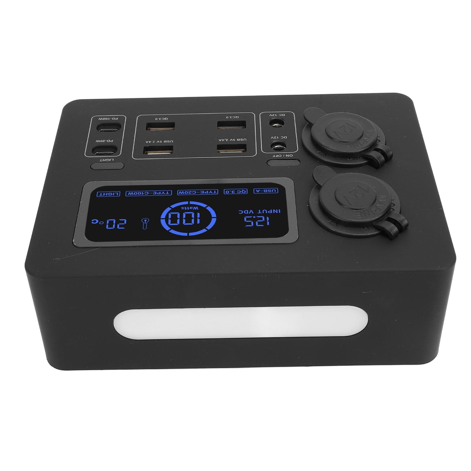 12V Mini Power Box z Technologią Szybkiego Ładowania