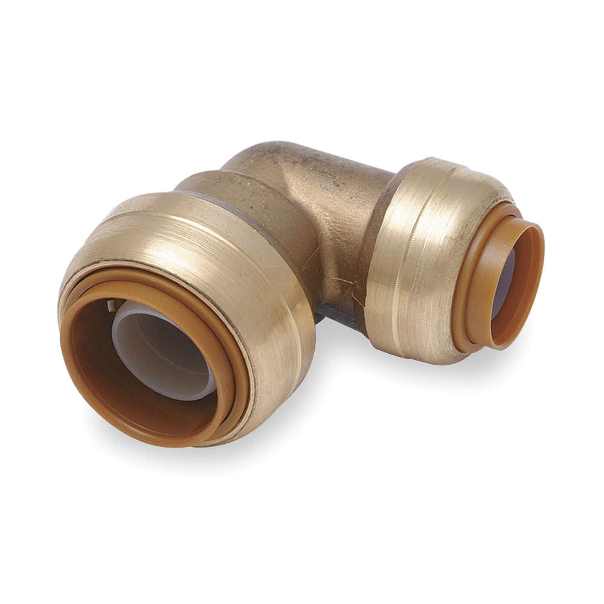Gomito Ottone 90&deg; 3/4 Pollice - Raccordi Idraulici Maschio/Femmina Per Impianti Acqua E Riscaldamento