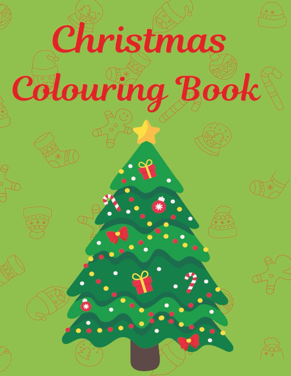 Christmas Colouring Book: 48 images, with bonus Santa Letters and wish list.