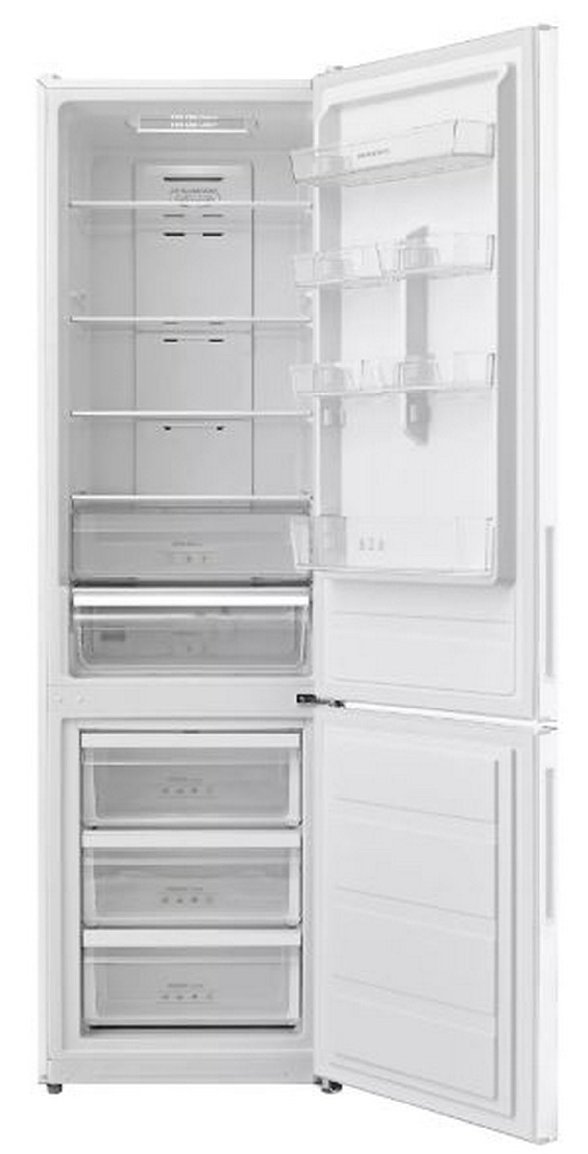 Frigorifico Combi Infiniton FGC-345C20WEC, 330 Litros, 201 cm, E, No Frost Total, LED Interior, Blanco