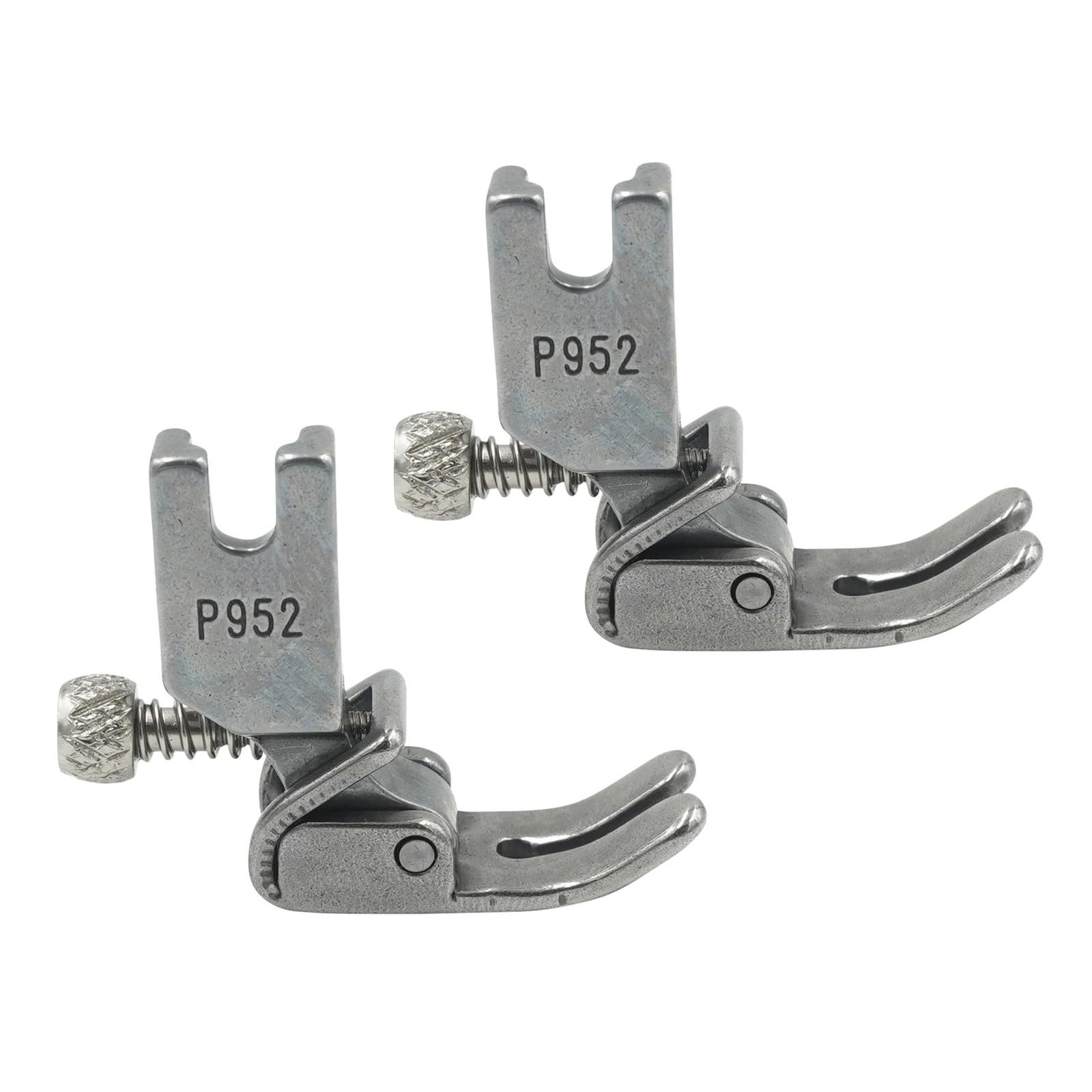 2PCS Sewing Machine Presser Feet Heavy Duty Steel Foot Replacements for P952 Industrial Accessory Industrial Foot