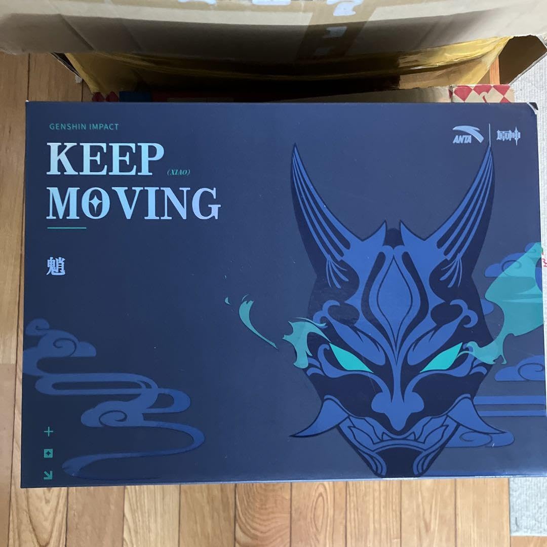 Amazon.co.jp: 最終 原神ANTAコラボ MACH 4スニーカー モチーフ