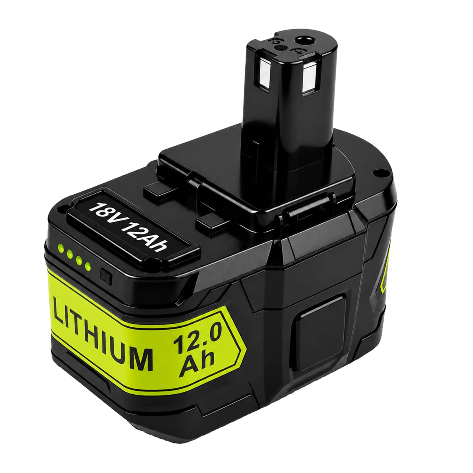 2 X 8.0Ah/8000mAh 18Volt Ersatzakku für Ryobi 18V Akku Kompatibel mit Ryobi 18V RB18L50 RB18L40 RB18L25