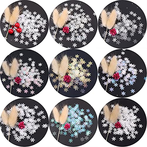 Homeemoh U1190049 1080 Pcs 7Mm Christmas Snowflake Glitter Confetti thumb #6
