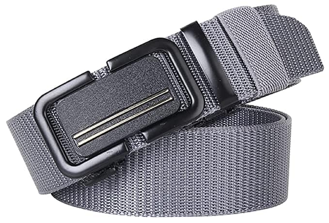 Image of TPM UrbanForce Combo Belt for Men - Pack of 2 Nylon Belts with Premium Metal Buckles | Adjustable, Durable & Stylish for Casual, Outdoor & Daily Wear | Gift Box