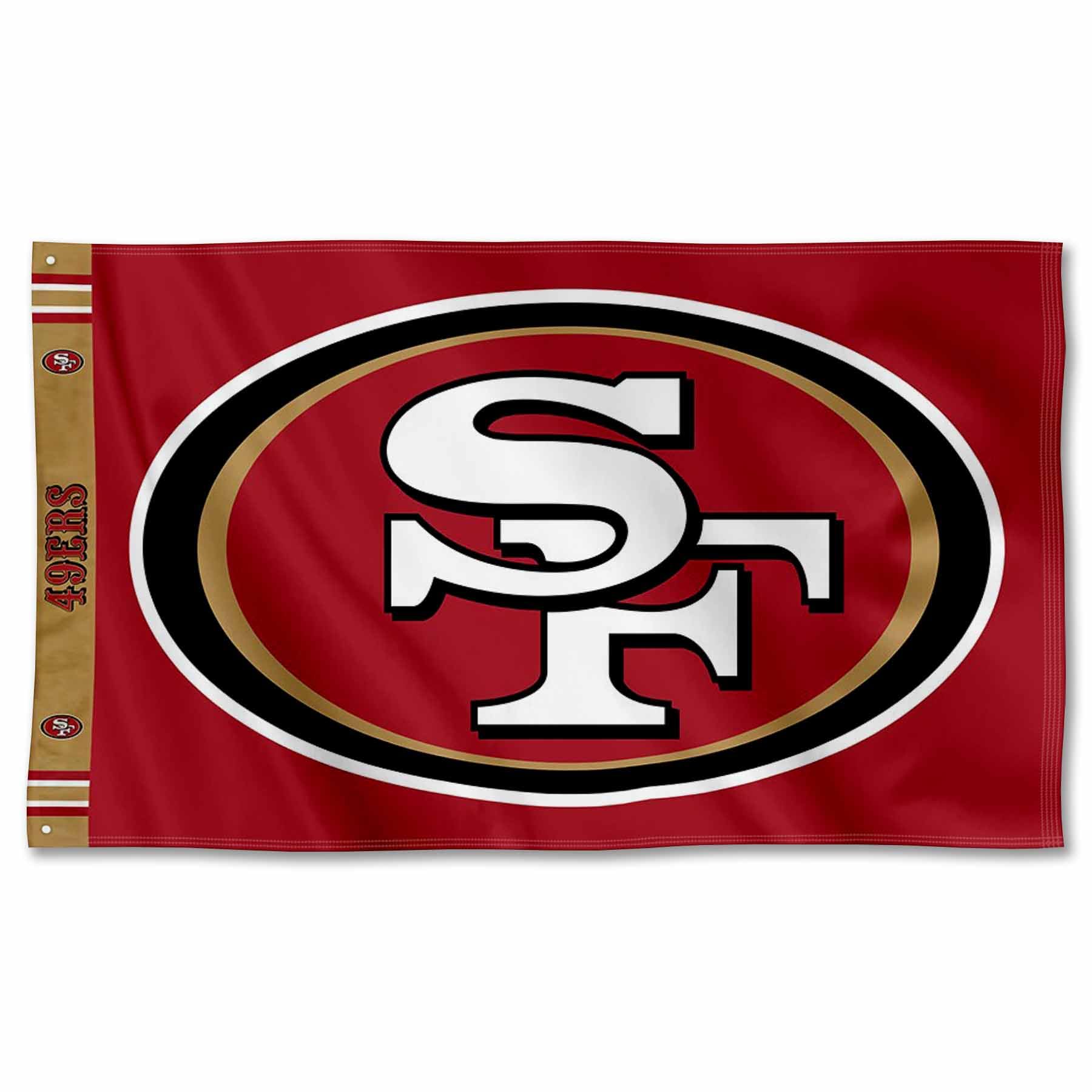 San Francisco 49ers Banner-Flagge, bedruckt, 90 x 150 cm