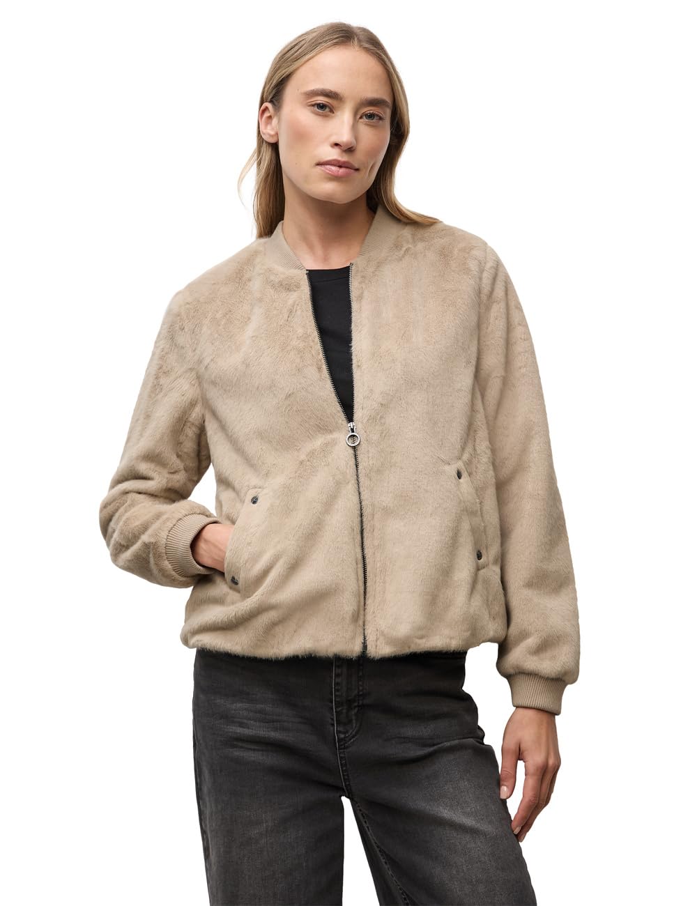 Street One Damen Fake Fur Blouson