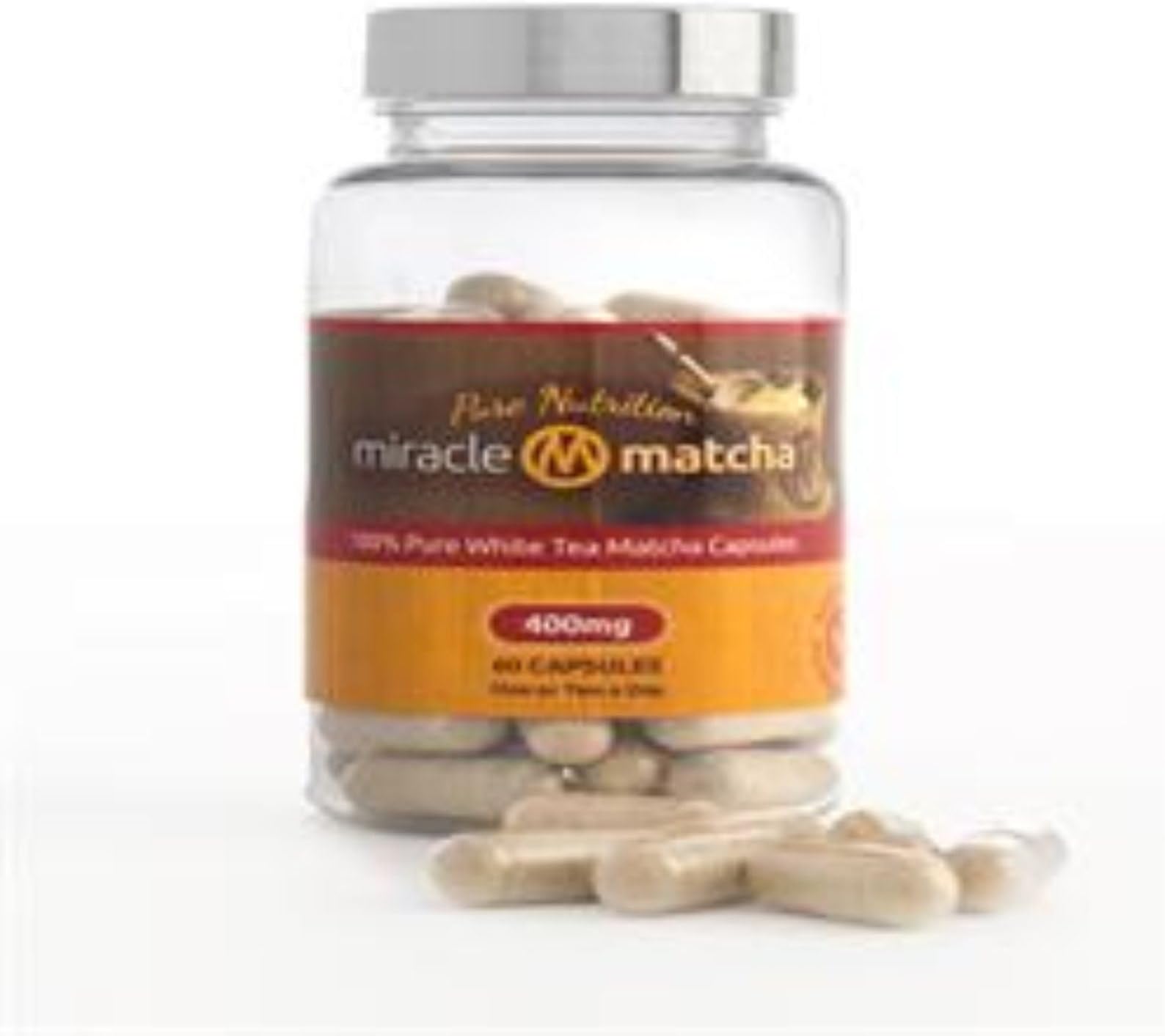 Miracle MatchaPure White Tea (Pack of 60 Capsules)