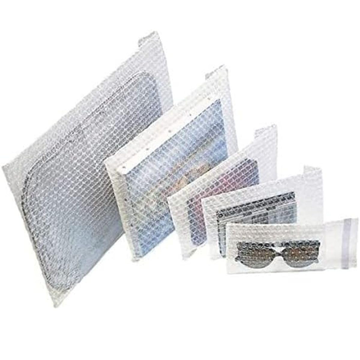Lot de 100 sachets bulles d’air 10 mm – Fermeture adhésive rabat colle forte – Triple épaisseur antichoc – Protection Sécurité renforcée envoi et expédition produits fragiles. (150 X 200 mm)