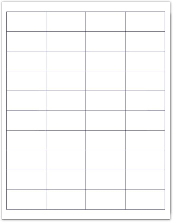 amazon com laser ink jet white labels 2 x 1 40 per page 2000 labels office products