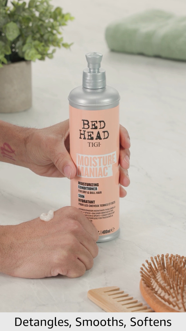 Amazon.com : TIGI Conditioner For Dry Hair Moisture Maniac