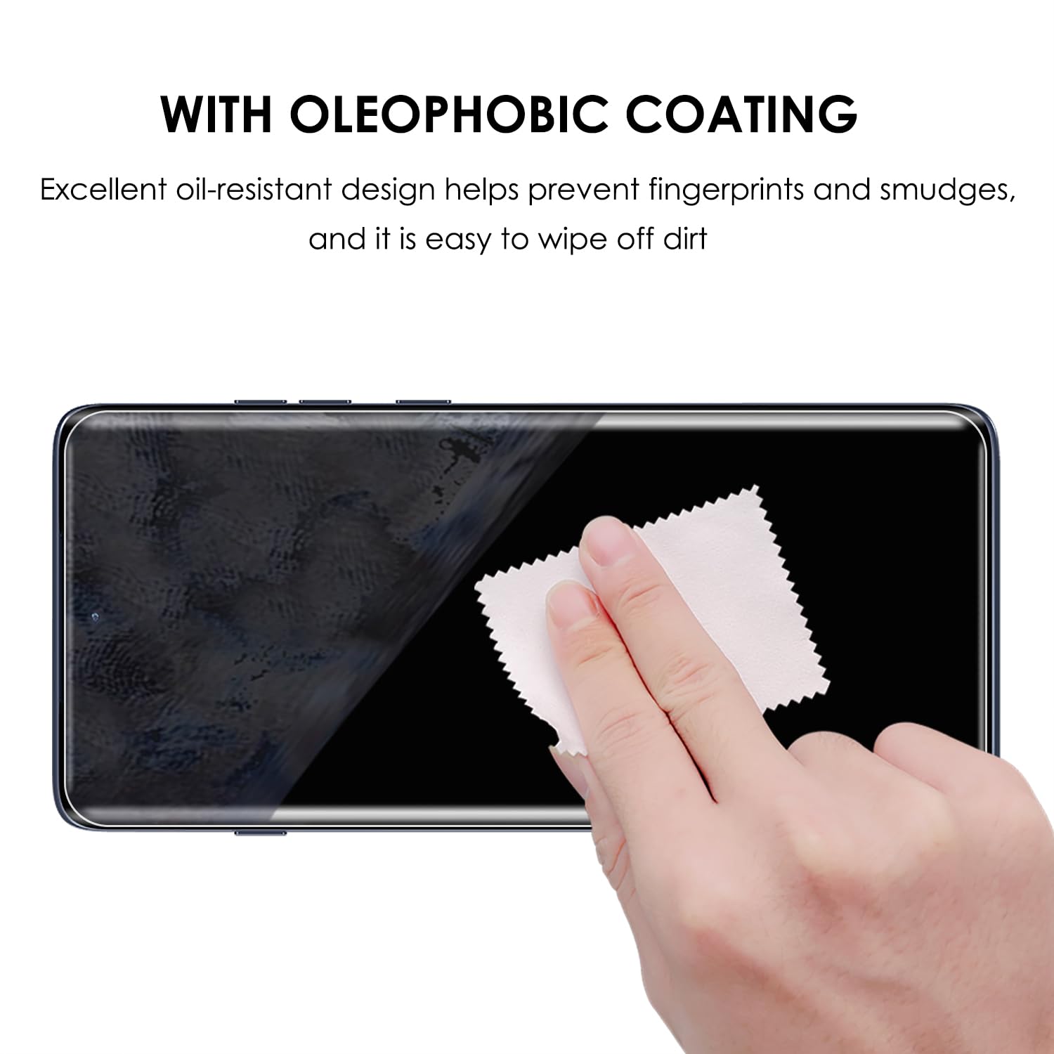 Protector de pantalla de privacidad para Motorola Edge 60/60 Fusion / 60 Pro, juego de 3 unidades, antiespía, cobertura de borde a borde, compatible con identificación de huellas dactilares