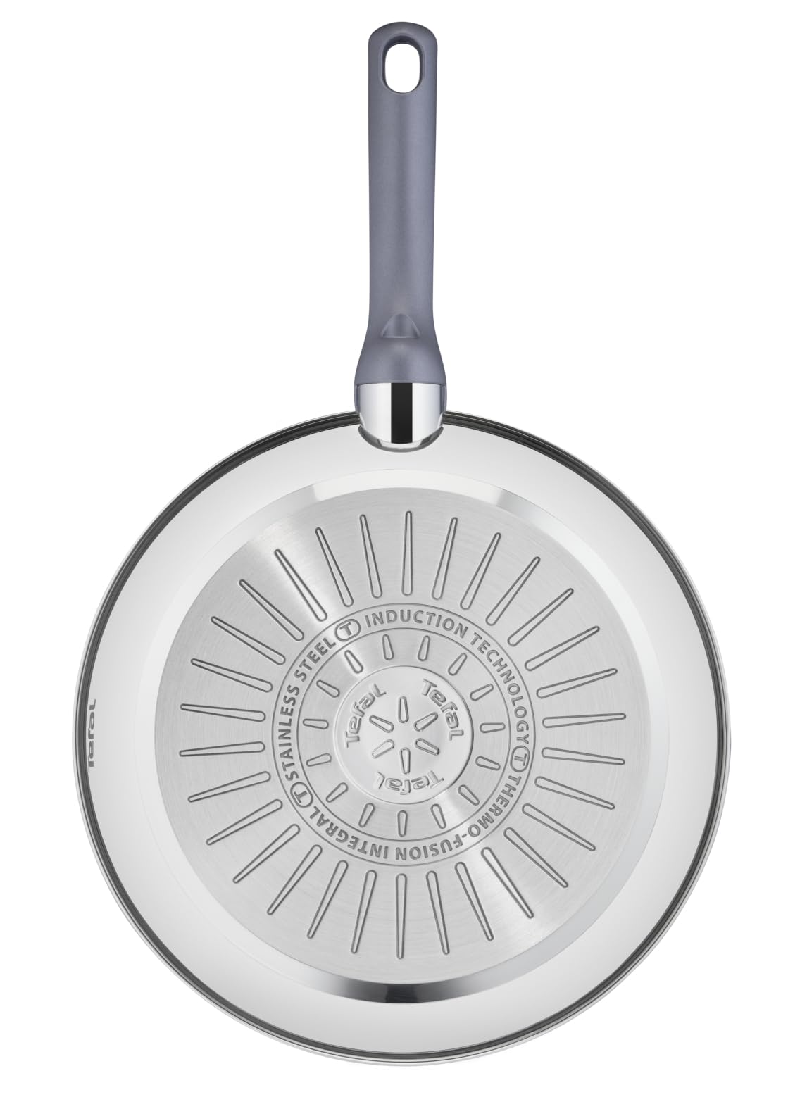 Tefal Daily Cook - Sartén de 28 cm, Apto inducción, antiadherente, revestimiento titanio, Thermo-signal, apto lavavajillas y horno, acero inoxidable — view 4