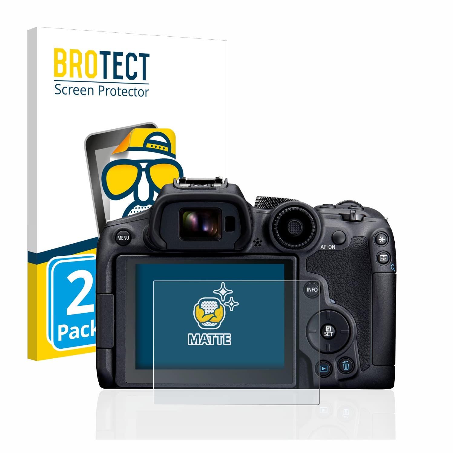 BROTECT 2 Stuks Schermbeschermer voor Canon PowerShot G7 X G7X Screen Protector Transparant