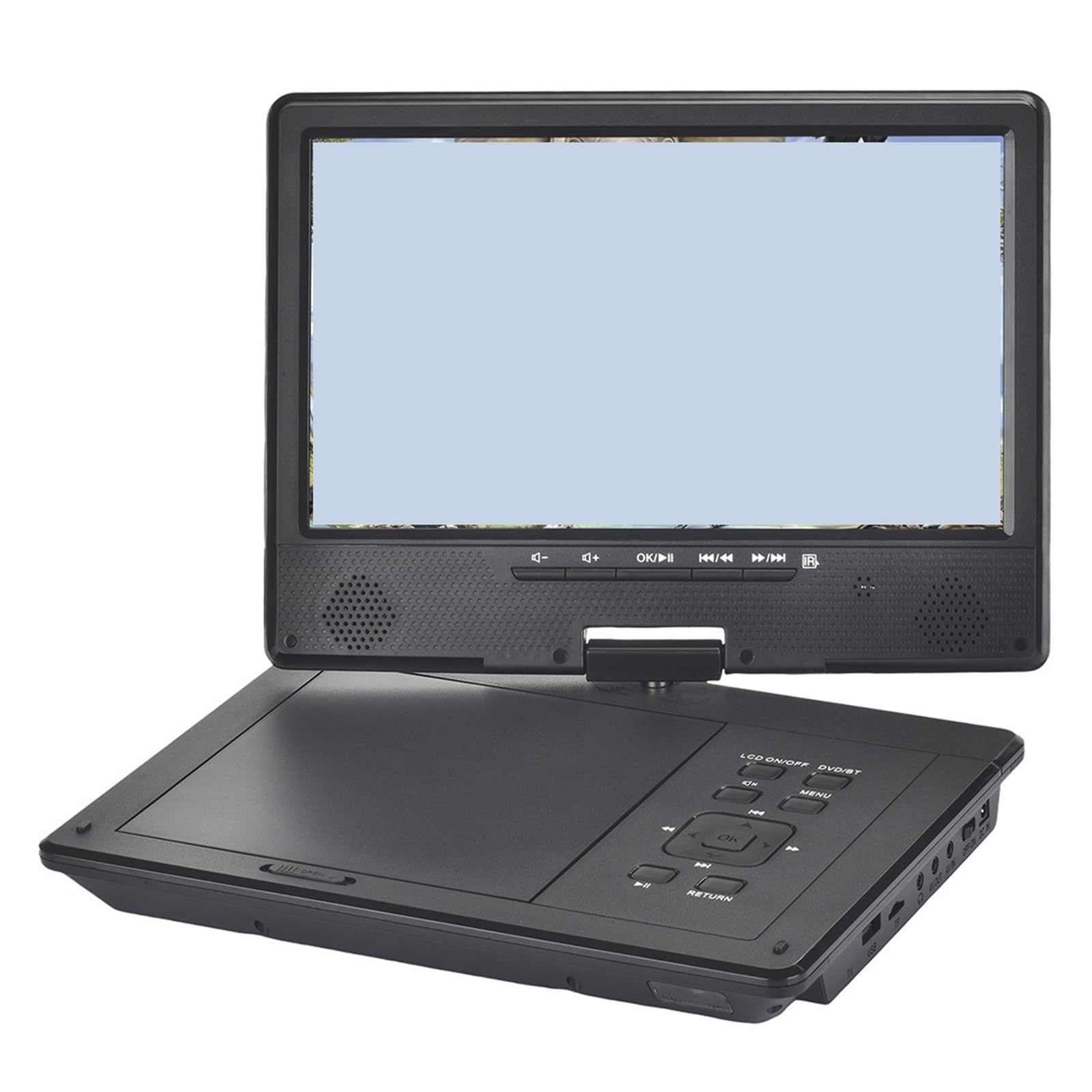 Lettore DVD, Lettore DVD mobile HD da 12,5 pollici - video ad alta definizione con compatibilità Bluetooth wireless
