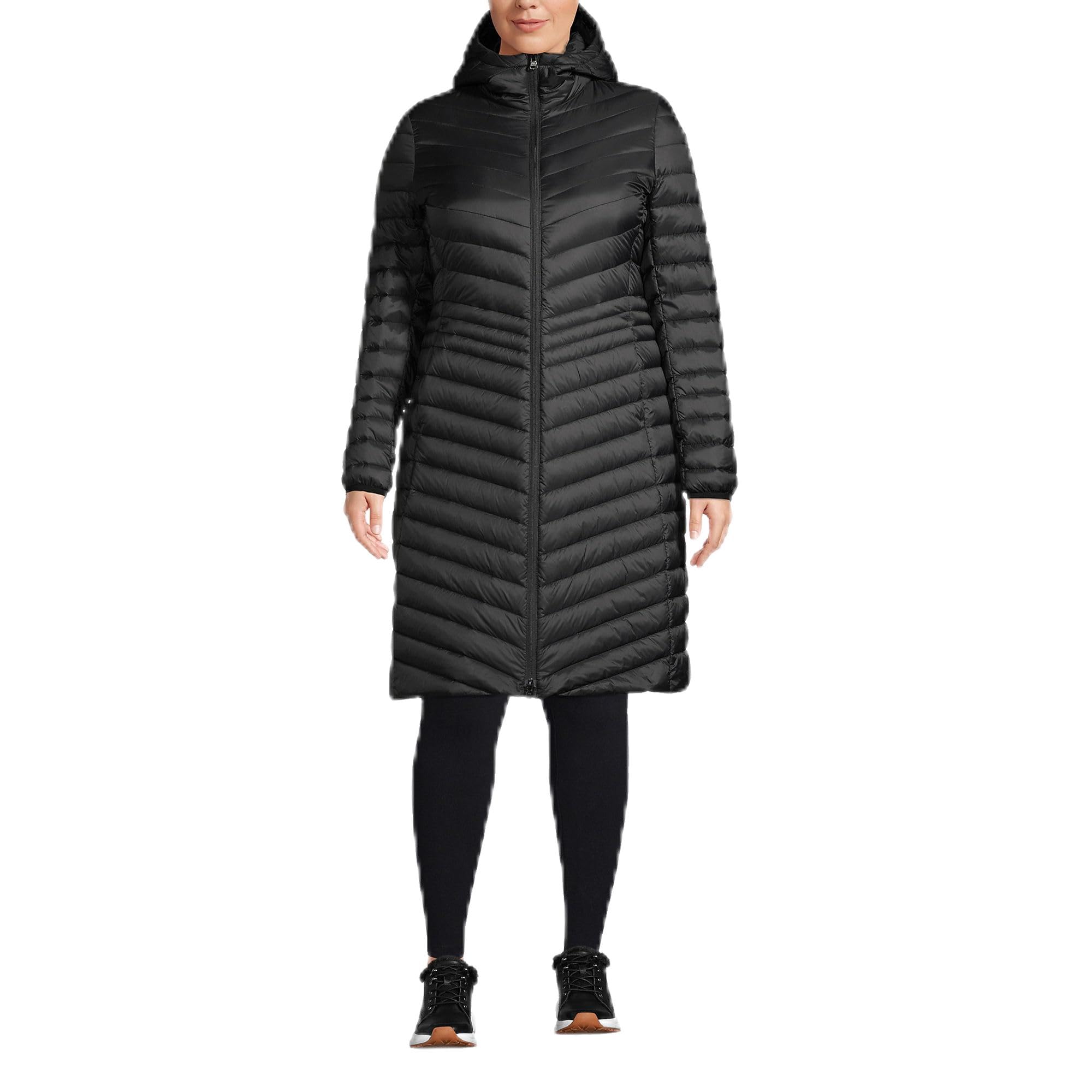 Lands' End Ultralight Packable Long Down Coat