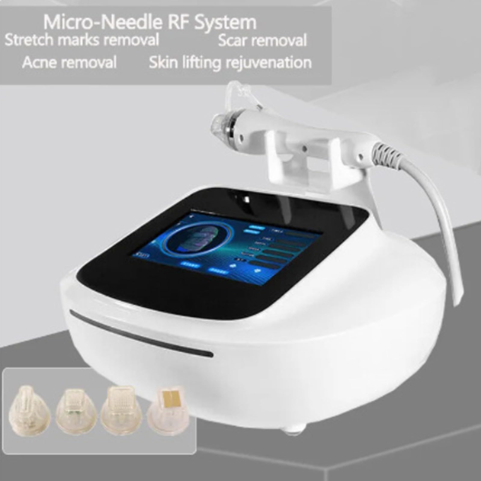 Macchina Professionale Per Lifting Facciale Con Microaghi Rf Frazionata Per Terapia Di Rimozione Delle Rughe Bellezza Del Viso Rimozione Delle Smagliature Ringiovanimento Pelle Macchina Di Bellezza