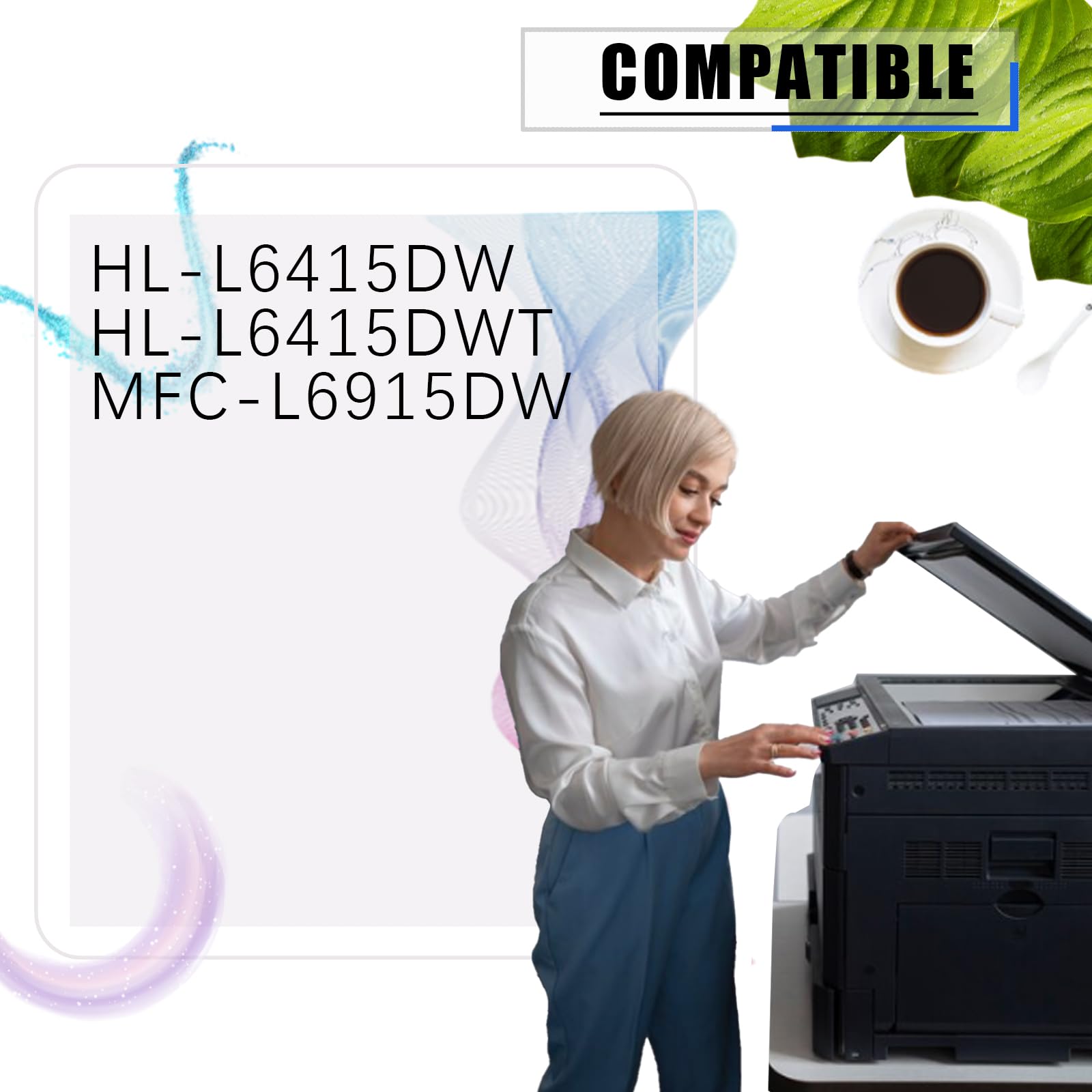 TN925 Black Toner Cartridge 1-Pack | Replacement For Brother TN-925 | Compatible With HL-L6415DW, MFC-L6915DW Printers