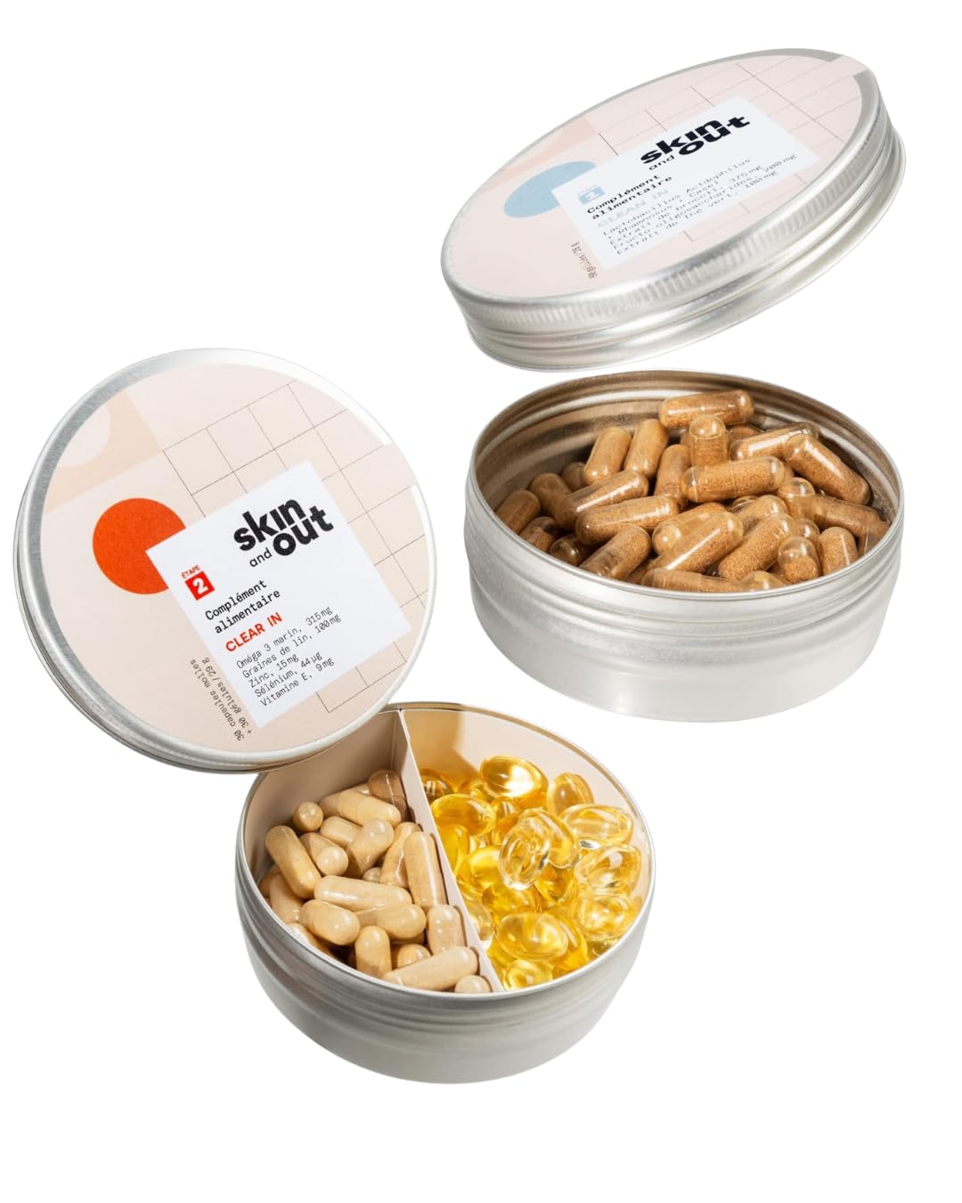 Skin & Out - Complément Alimentaire Stop-Boutons - Complément Alimentaire Nettoyant