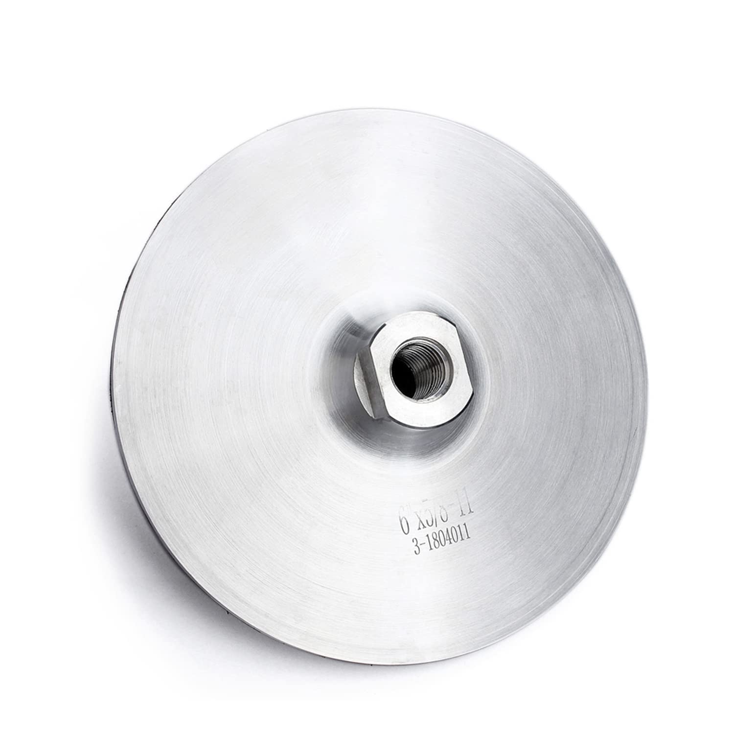 6 Inch Aluminum Backer Pad Hook and Loop Backing Holder M14 Polish Wheel Holder