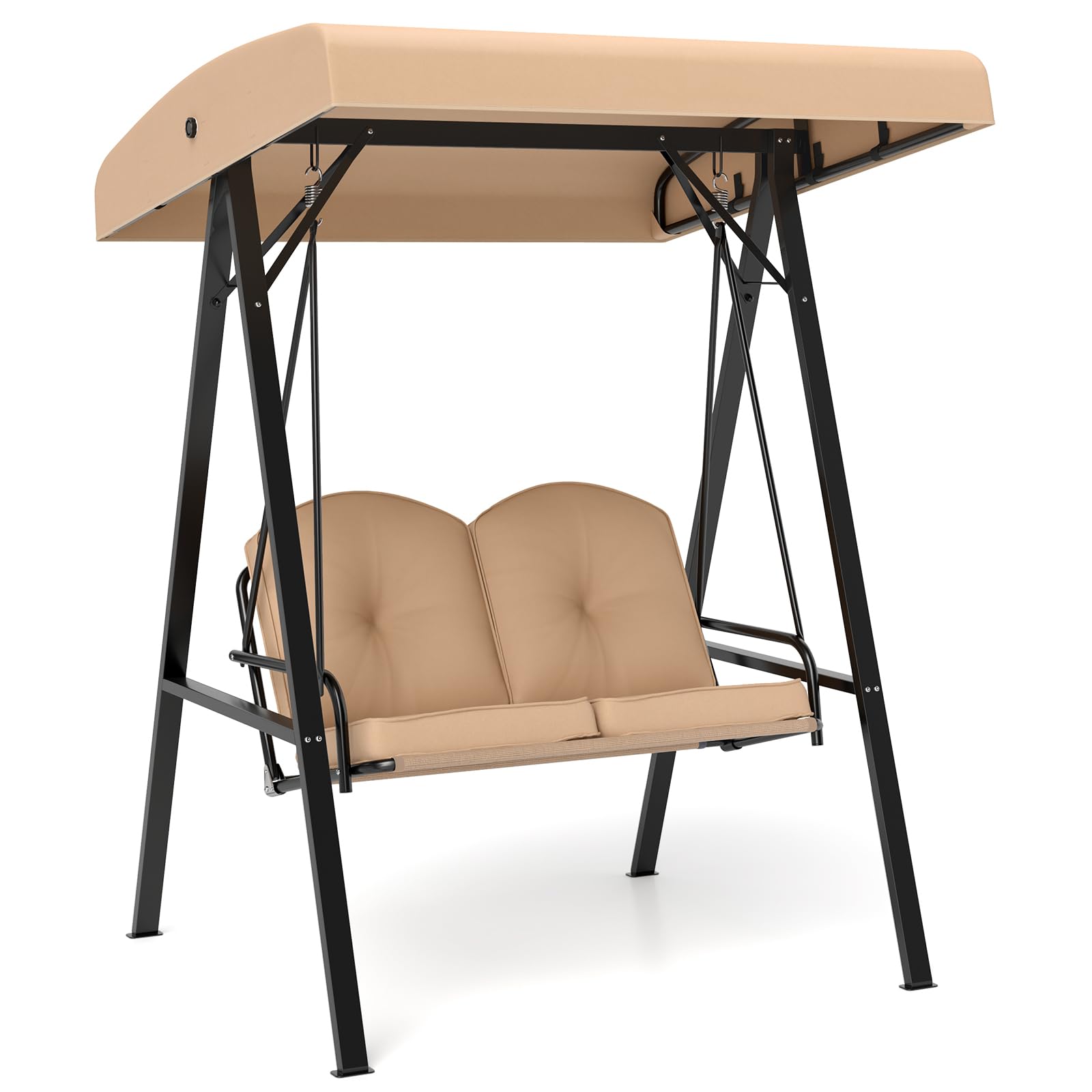 Amazon.com : Tangkula 2 Person Porch Swing, Patio Swing with