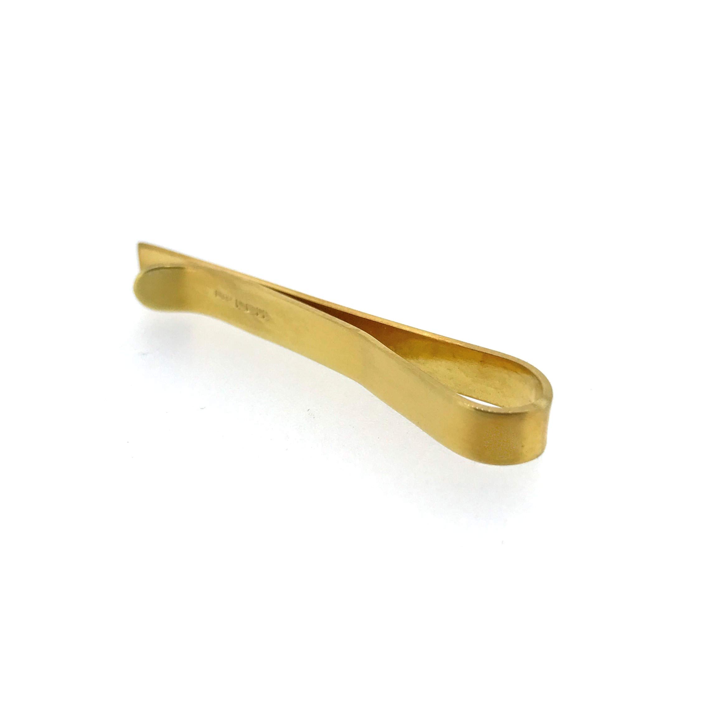Roberts & Co Krawattennadel 18 Karat Gold Vermeil 5 mm gepunzt Krawattennadel