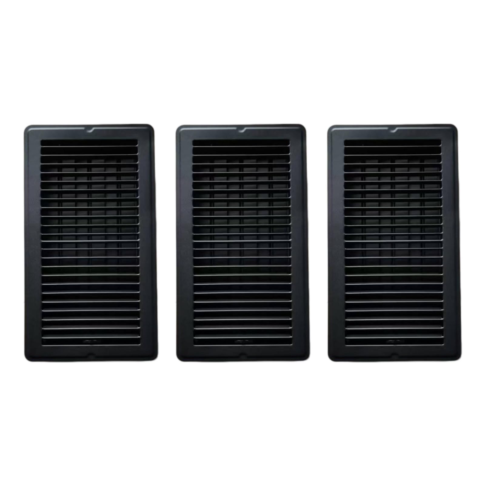3Pcs High Efficiency Vent Grille Rustproof Air Cover Anti-Blocking Central Conditioner Grille Metal Floor Register Cover Metal Floor Register