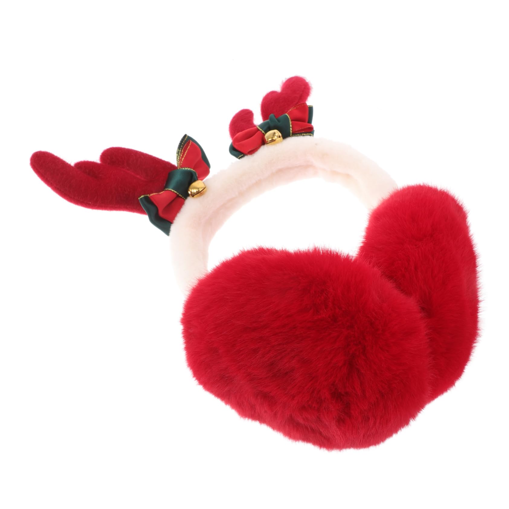 WOFASHPURET Plush Windproof Earmuffs for Women Faux Fur Ear Warmer Headband Winter Accessories for Cold Weather