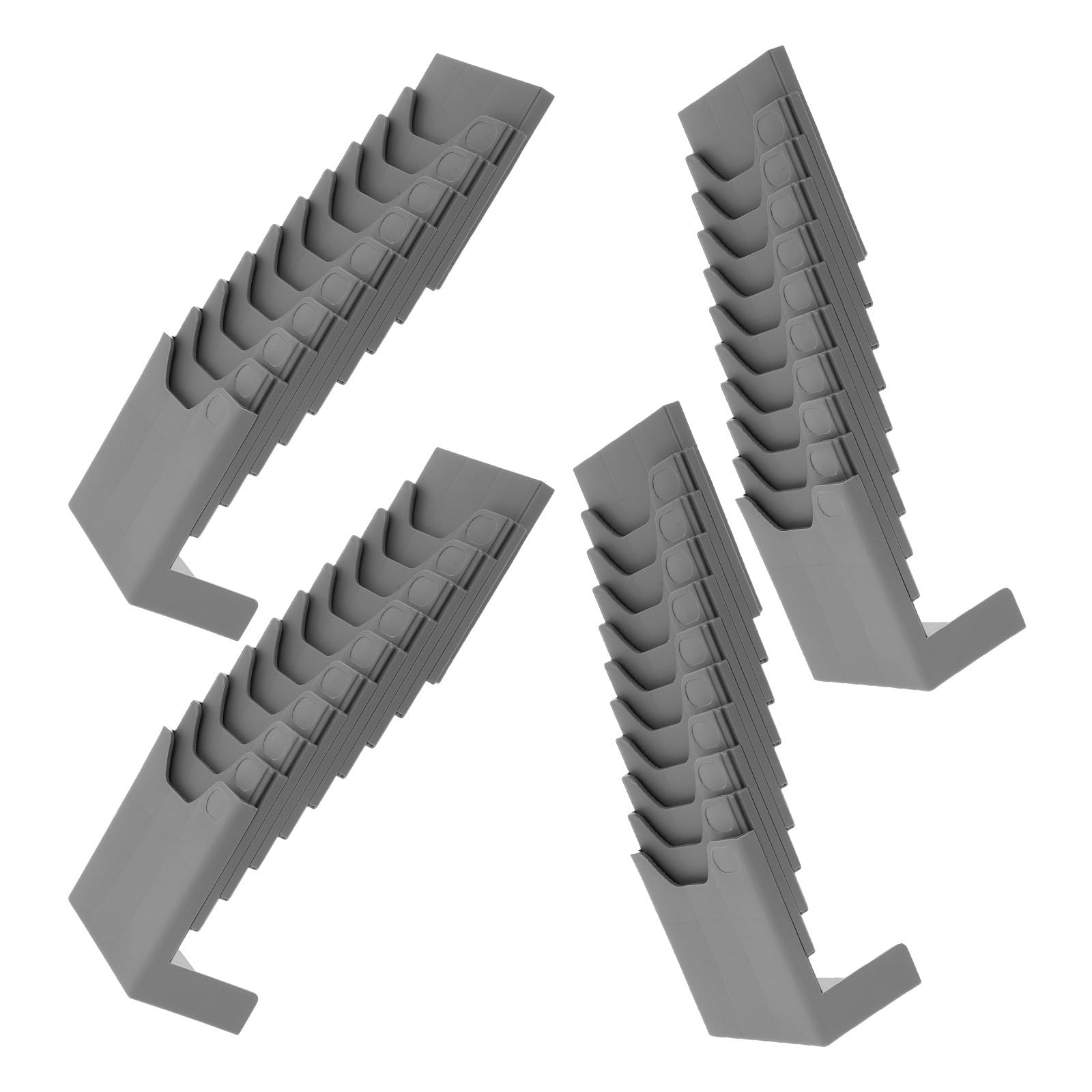 Luxshiny 4 Pièces Présentoir de Cartes de Pointage Vertical 10 Emplacements