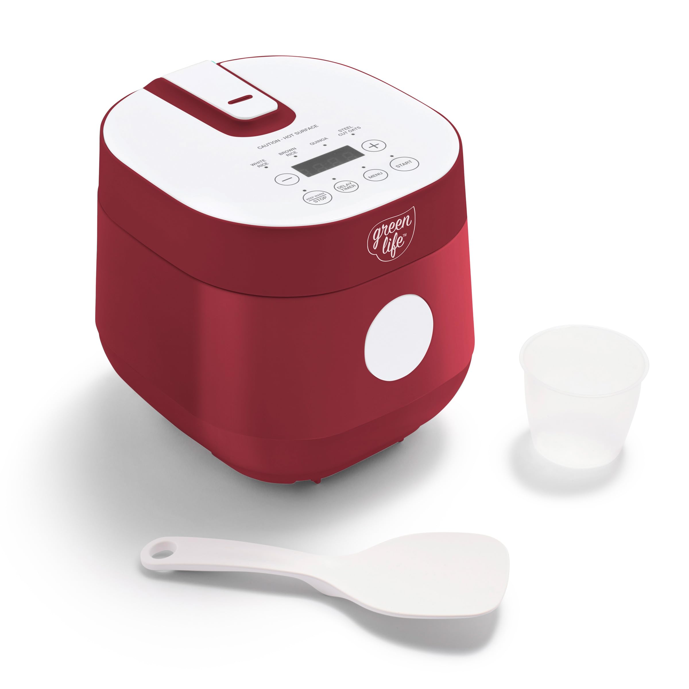 Snapklik.com : Digital Rice Cooker, 2-Cups Uncooked/4-Cups Cooked ...