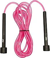 Corda de Pular PVC Ajustável 3,15m Cabo 5mm Leve 90g para Cardio, Freestyle, Emagrecimento, Treino Funcional, Academia e Casa