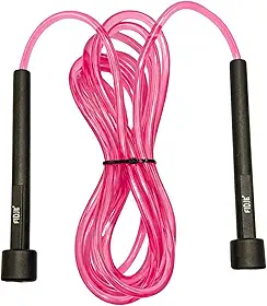 Corda de Pular PVC Ajustável 3,15m Cabo 5mm Leve 90g para Cardio, Freestyle, Emagrecimento, Treino Funcional, Academia e Casa