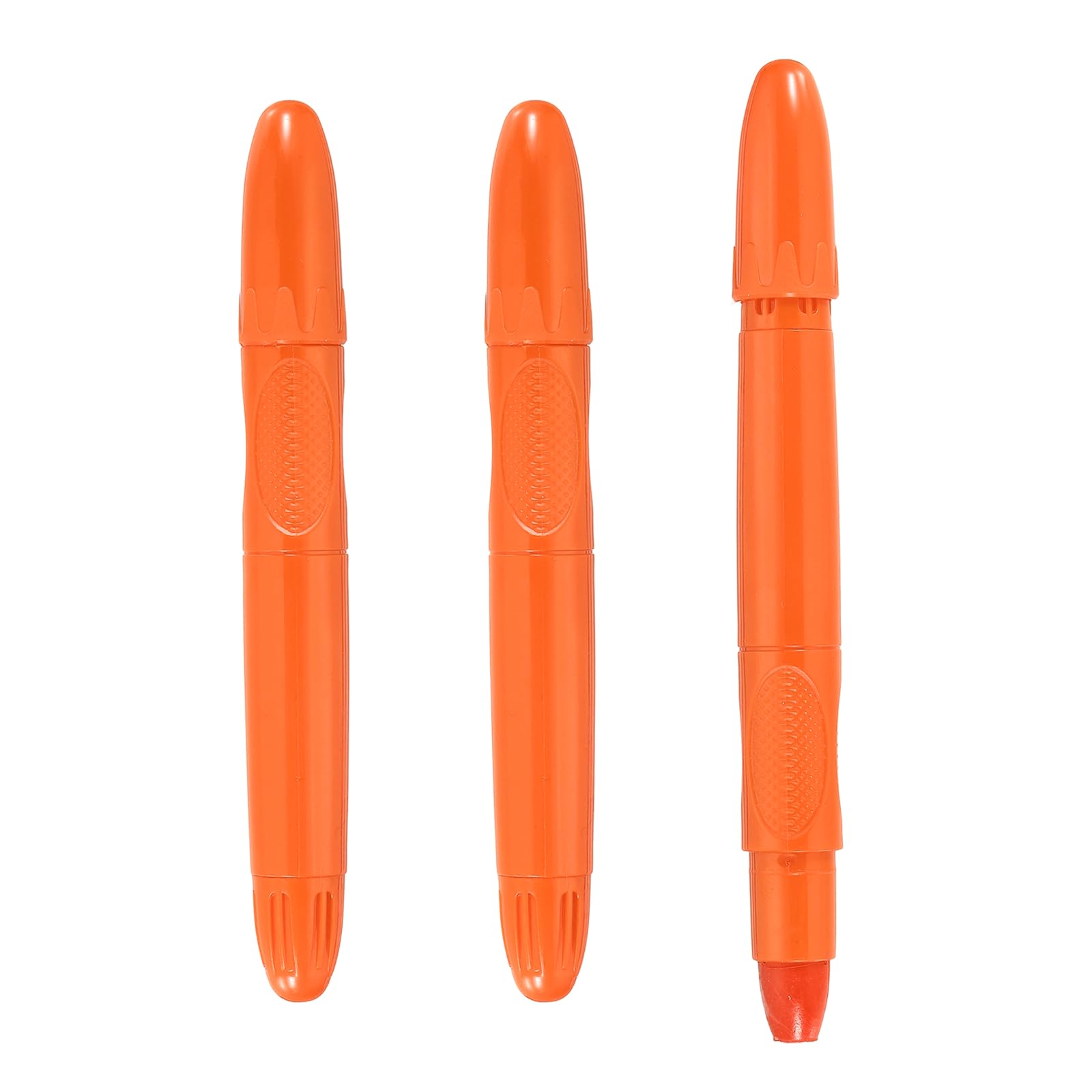 PATIKIL 3 Pack Twistable Crayons, Coloring Twist Crayon Retractable Easy to Hold Silky Washable for Coloring Books Crafts Birthday Parties Art Office Supplies, Orange