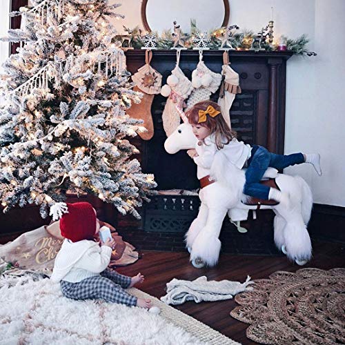 PonyCycle Official Klassisch U Series Reiten auf Einhorn Spielzeug Plüsch...