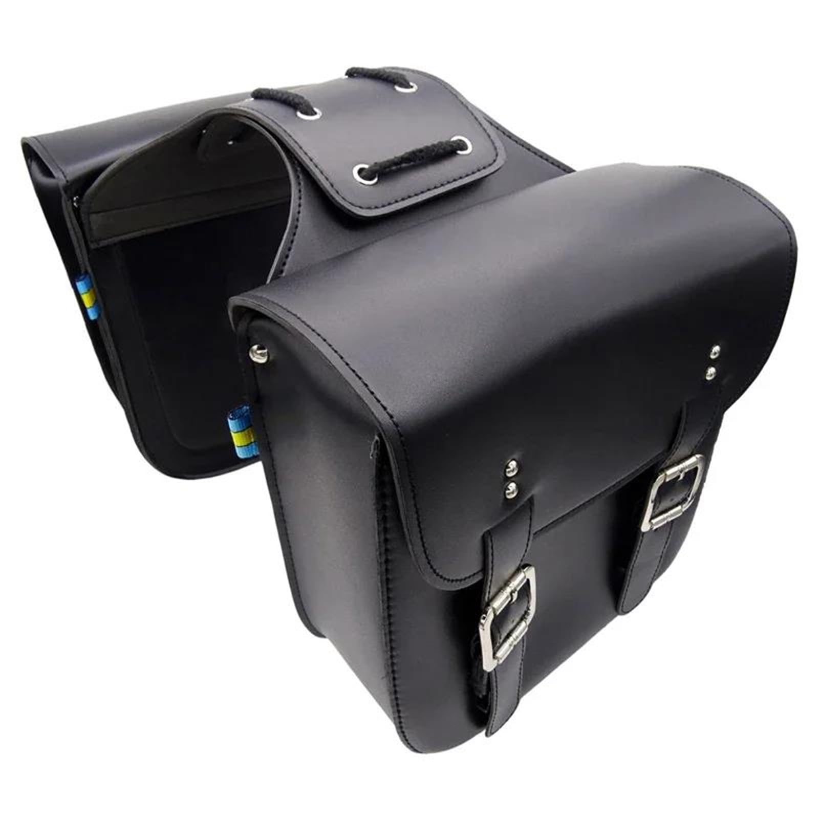 Accessori Moto Borsa Laterale Posteriore Per Grande Capacità Per Harley(Nero)