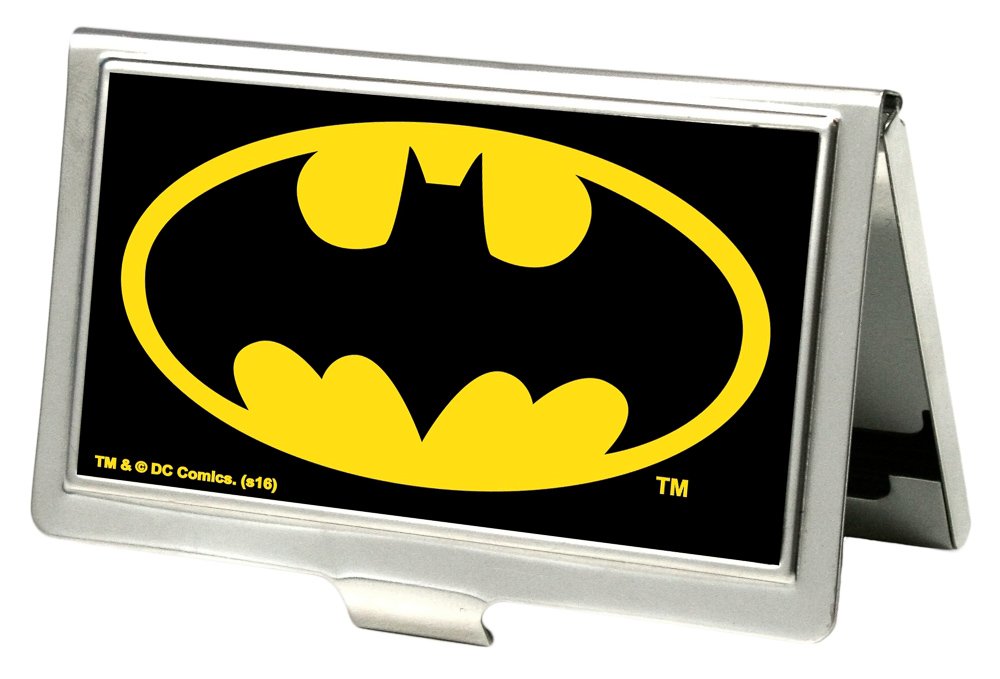 Buckle-Down DC Comics Visitenkartenhalter – Aus Stahl, 8,9x5,7x2,3 Cm, Schlankes Design, Made In USA