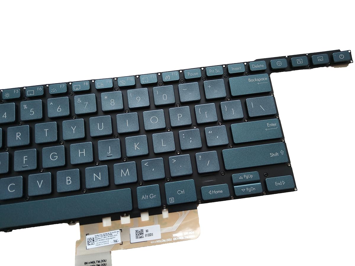 Amazon.com: XINDIKBHUB US Backlit Keyboard for Asus Zenbook Pro