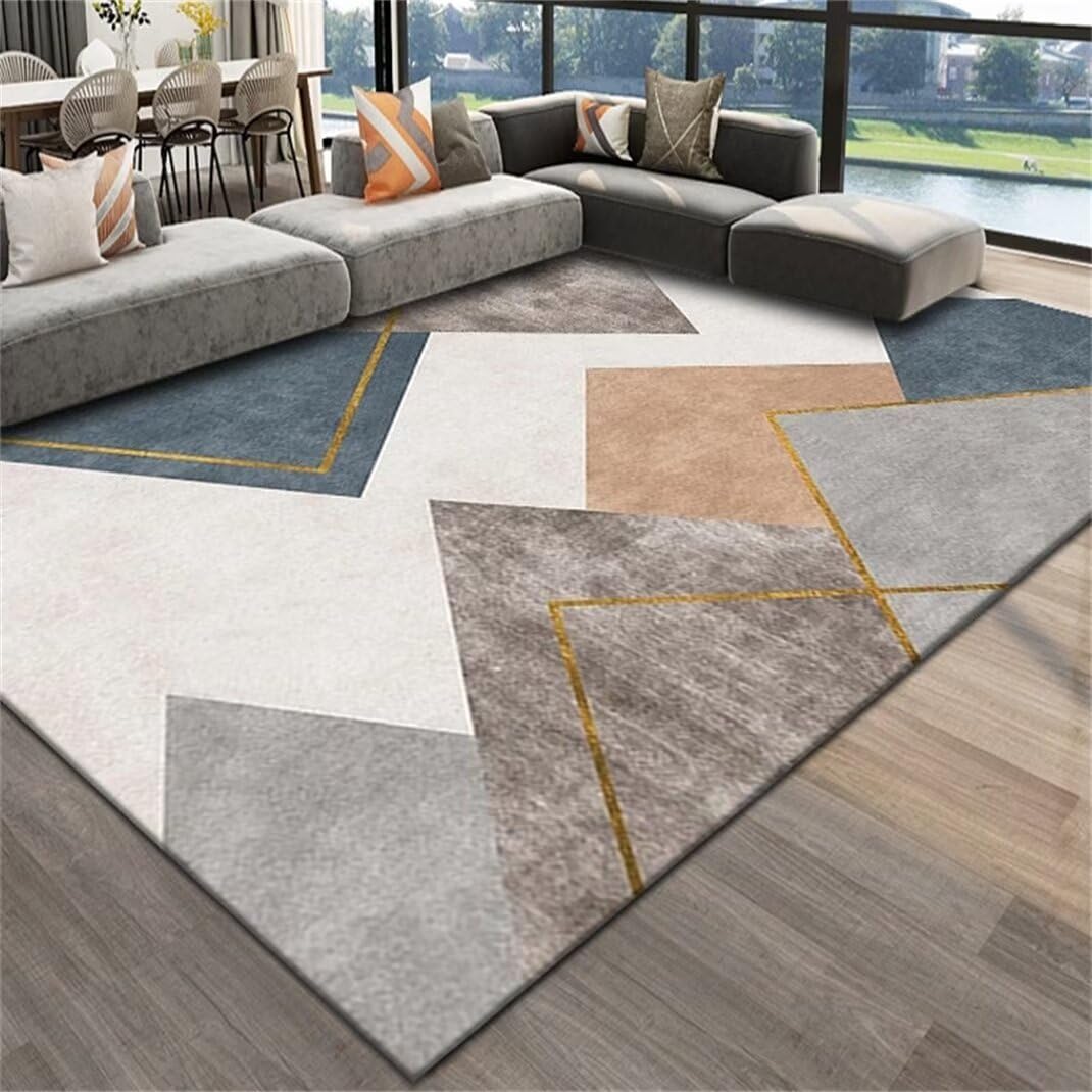 Tapis chambre garcon antidérapant et doux pour espace de jeu