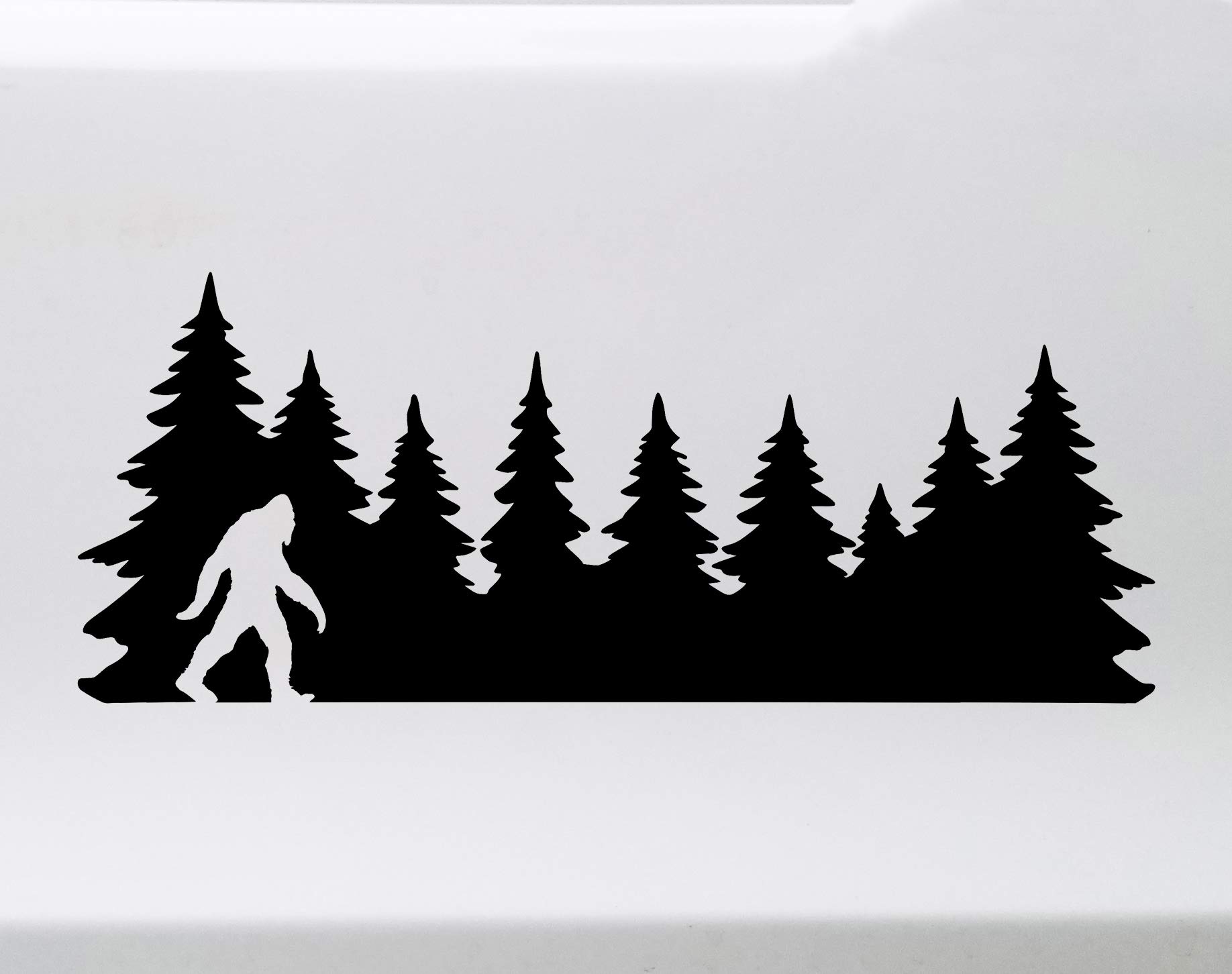 Forest Treeline Silhouette