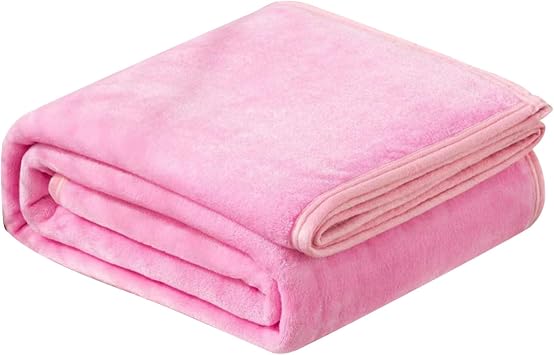 Fleece Blanket Super Soft Cozy Throw Blanket, Lightweight Fuzzy Comfy Fuzzy Flannel Blanket Warm Plush Throw Blankets for Couch, Sofa, Bed,0- H,100x70cm