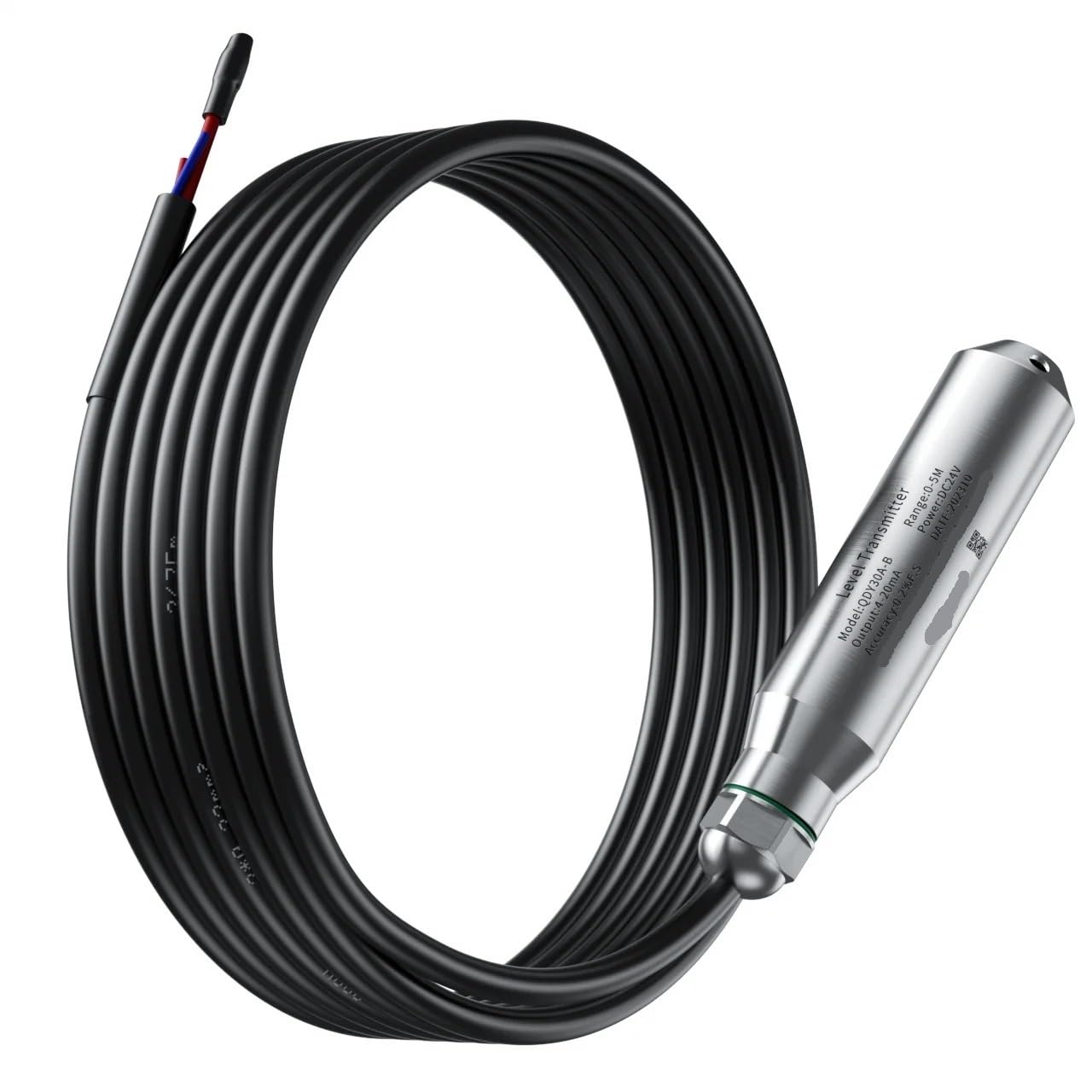 Capteur de niveau Transmetteur de capteur de niveau 0-5 V(2m range 2m cable)
