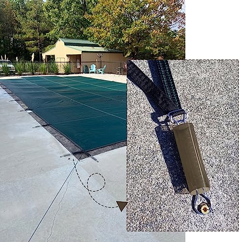 Yunvi HZ-10PCS SPRING SLEEVE 10Pcs Pool Cover Spring Sleeves, Winter Pool Cover Spring Covers Pool Safety Cover Springs thumb #3