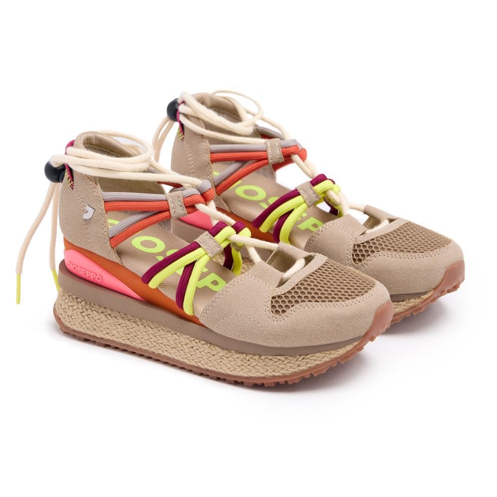 GIOSEPPO Women's Tulare Sports Sandals, beige, 8.5 UK